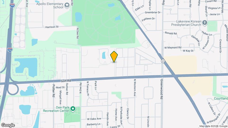 9632 Golf Ter Map and Location Details