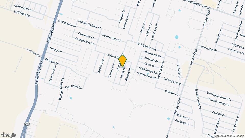6205 Nessy Dr Mapa y Detalles de la Ubicación