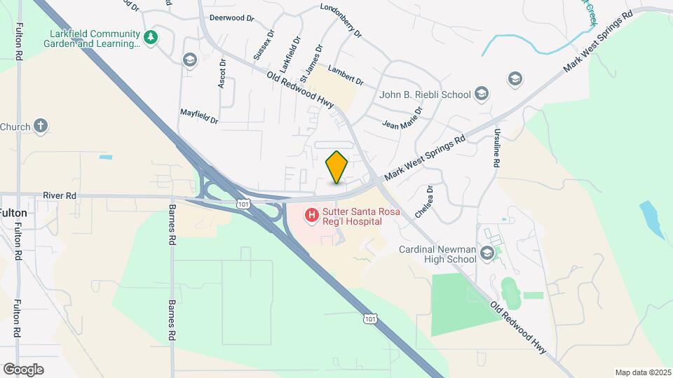 145-159 Mark West Springs Rd Mapa y Detalles de la Ubicación
