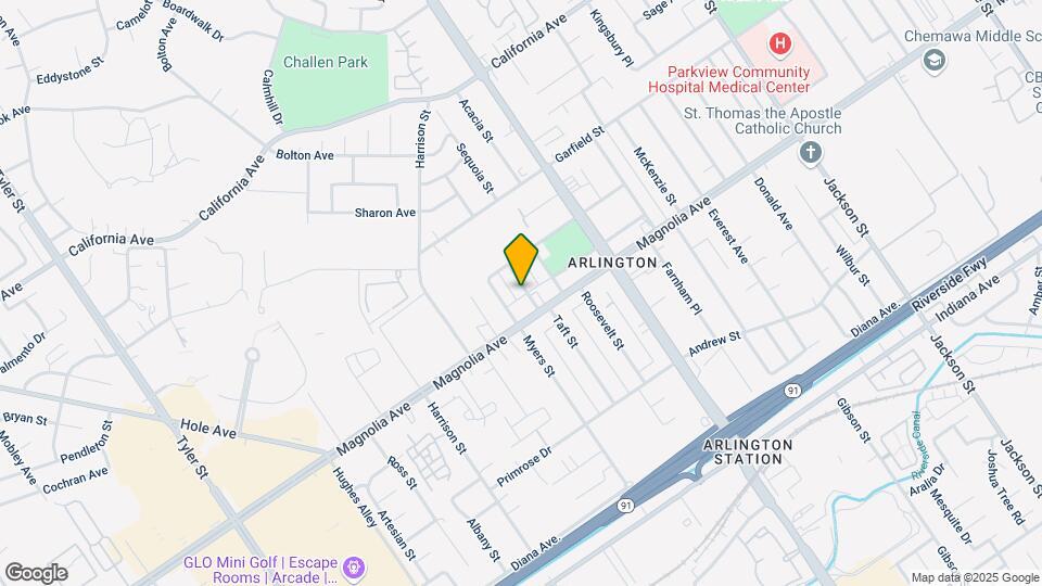 3838 Taft St Map and Location Details