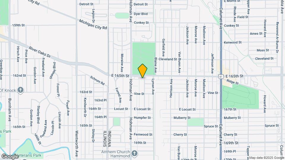 6516 Meadow Ln Ave Map and Location Details