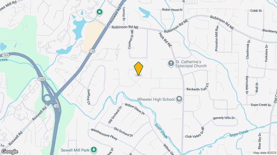 2377 Emory Ln NE Map and Location Details