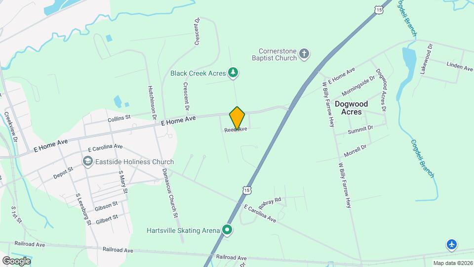 1305 Reed Ave Map and Location Details