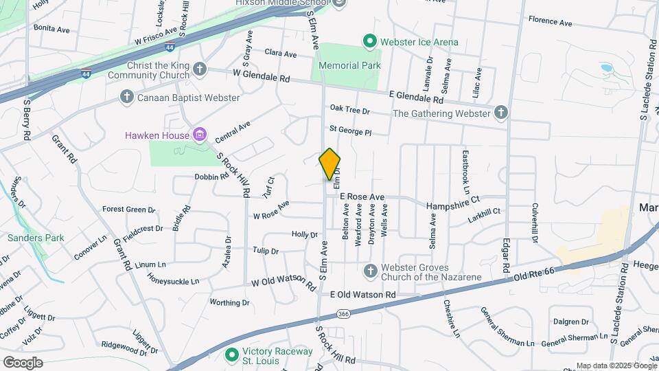 1224-1230 S Elm Ave Map and Location Details