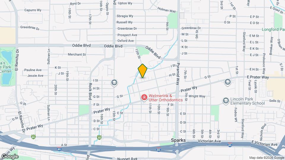 1128 H St Map and Location Details