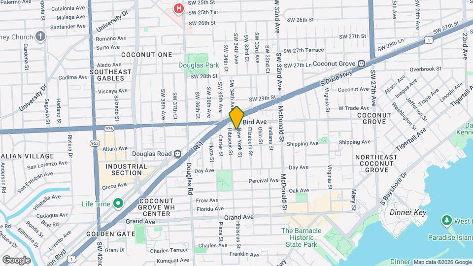 3032 New York St Map and Location Details