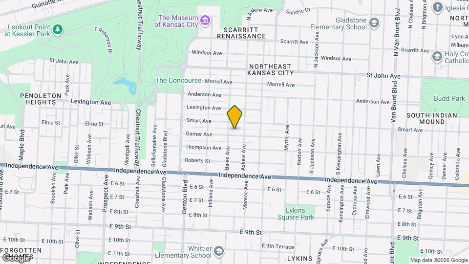 3510 Garner Ave Map and Location Details