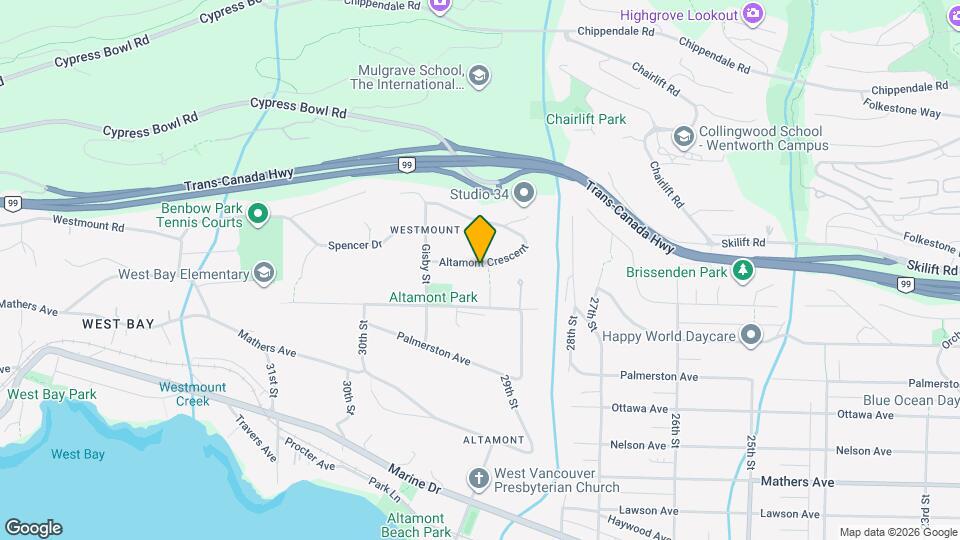 2913 Altamont Crescent Map and Location Details