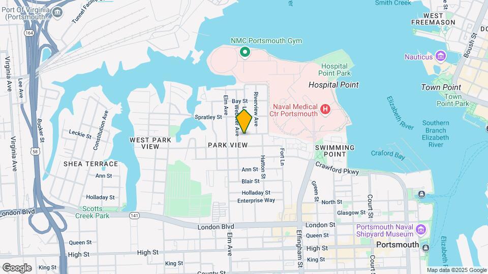 1053 Naval Ave Map and Location Details