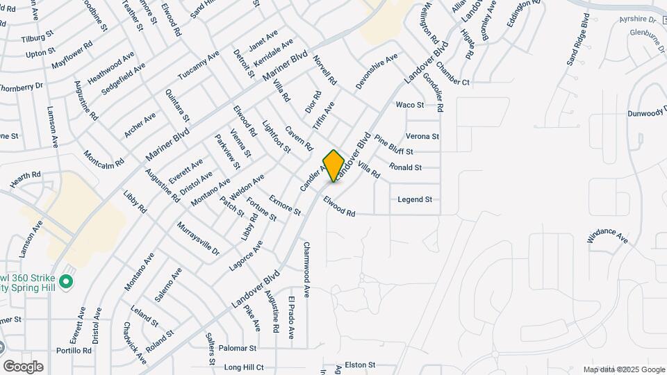 4288 Landover Blvd Map and Location Details