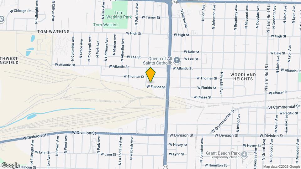 1721 W Florida St Mapa y Detalles de la Ubicación