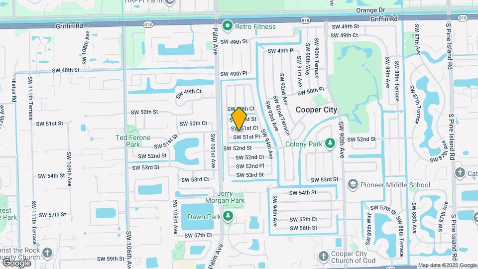 9457 SW 51st Pl Mapa y Detalles de la Ubicación