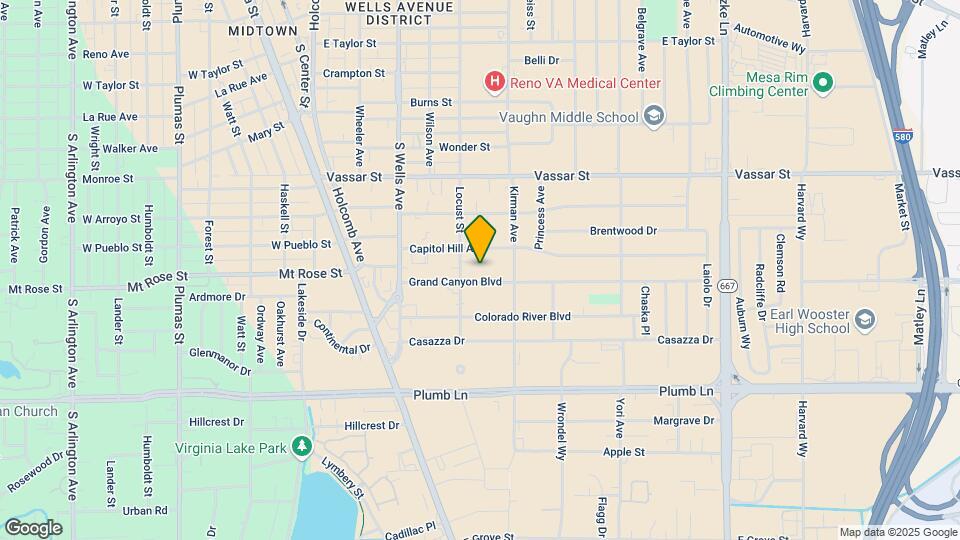 541 Grand Canyon Blvd Mapa y Detalles de la Ubicación