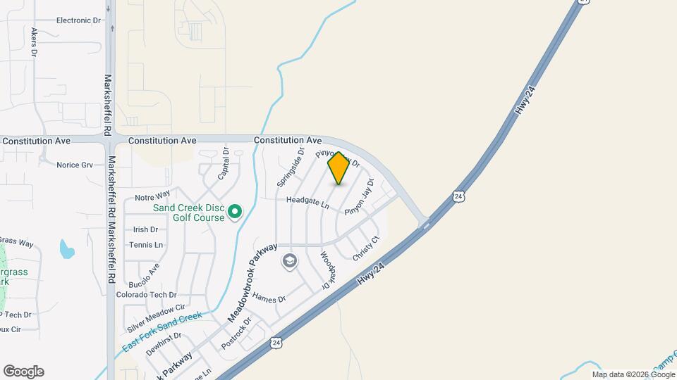 2271 Woodpark Dr, Unit House Map and Location Details