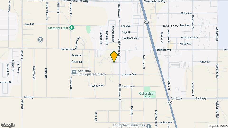 11265 Aztec Ln Map and Location Details