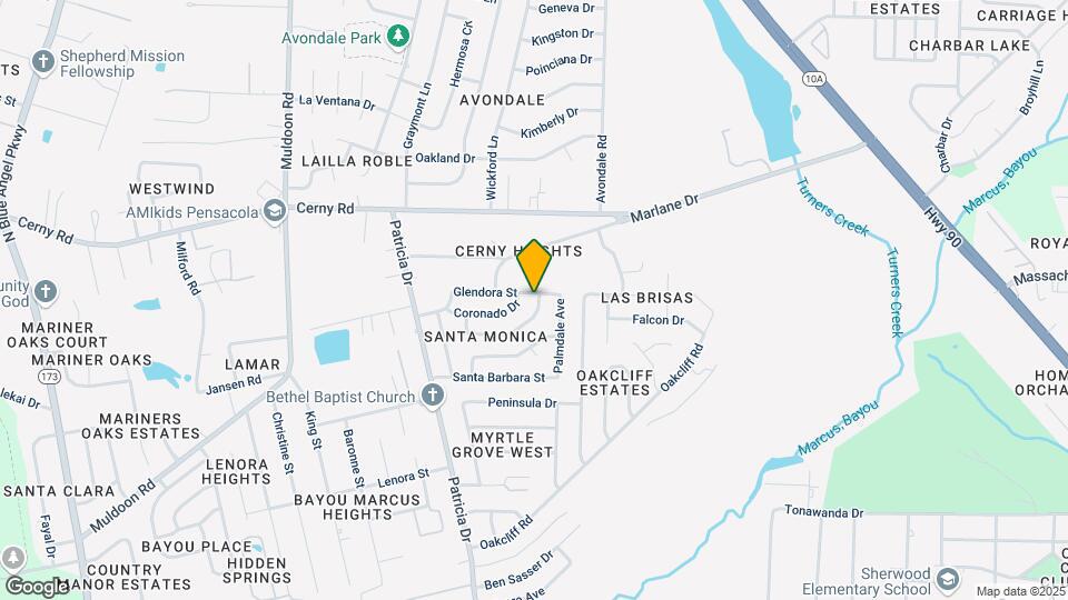 7004 Balboa Dr Map and Location Details
