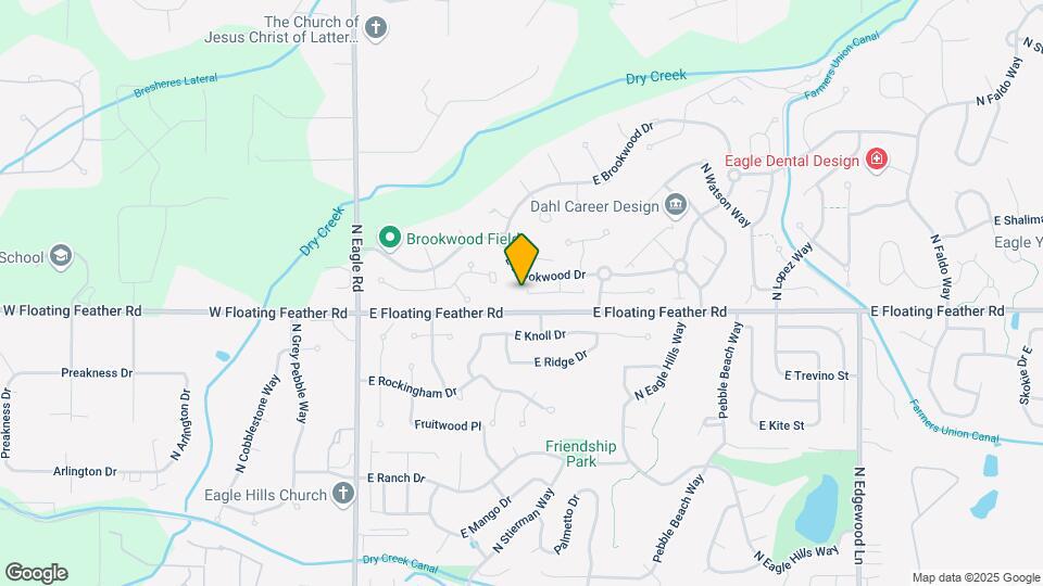 552 E Whitney Ct Map and Location Details