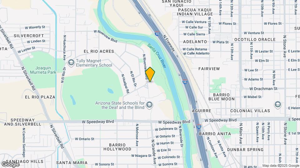 1366 N Riverview Blvd Map and Location Details