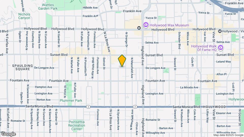7024 De Longpre Ave Mapa y Detalles de la Ubicación