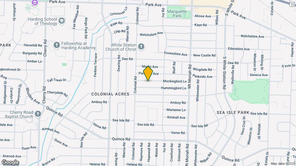 4811 Mockingbird Ln Map and Location Details