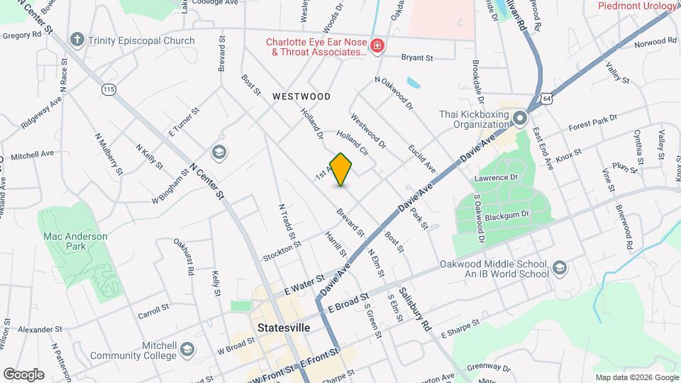 329 Bost St Map and Location Details