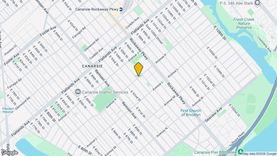 9424 Avenue K, Unit 2 Mapa y Detalles de la Ubicación