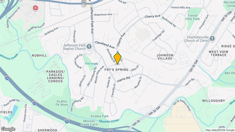 2550 Woodland Dr Map and Location Details