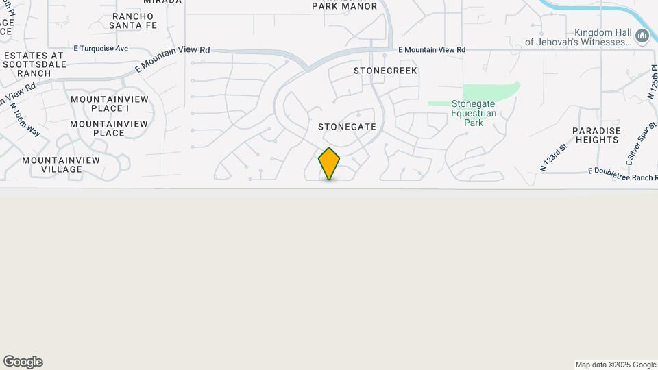 11627 E Bella Vista Dr Map and Location Details