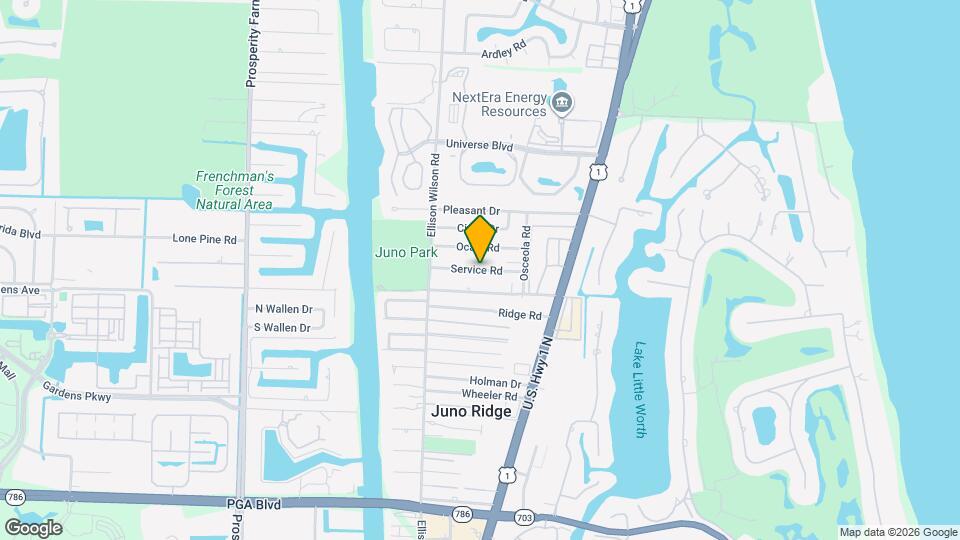 1930 Service Rd Map and Location Details