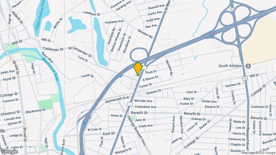1075 Washington St Map and Location Details