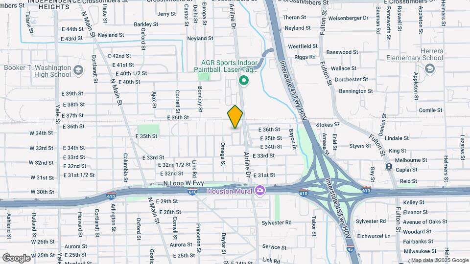 1211 Cabell St Map and Location Details