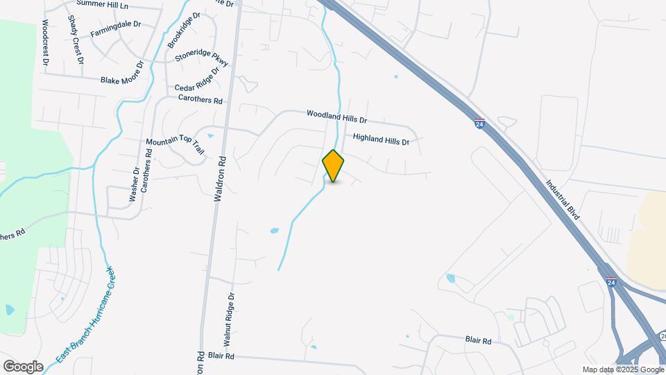 1131 Poplar Hollow Dr Map and Location Details