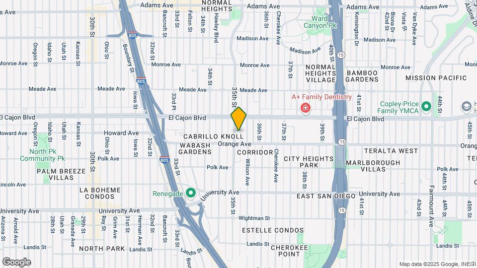 4235 35th St Map and Location Details