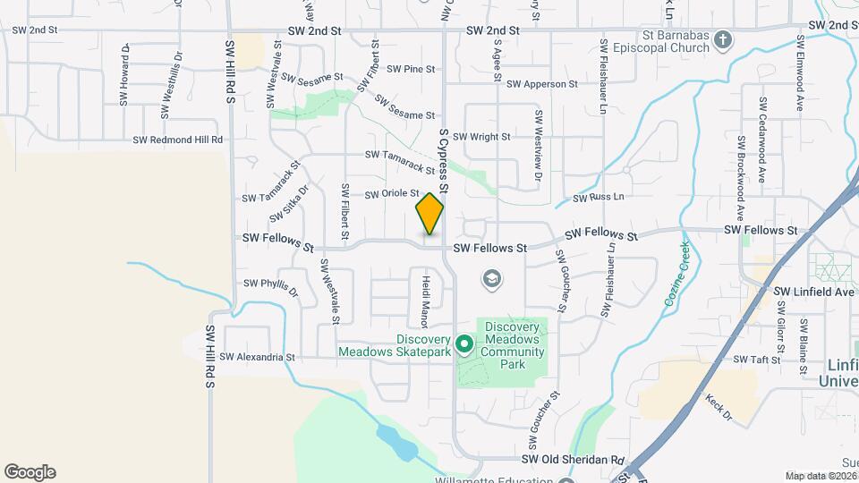 990 SW Oriole St Map and Location Details