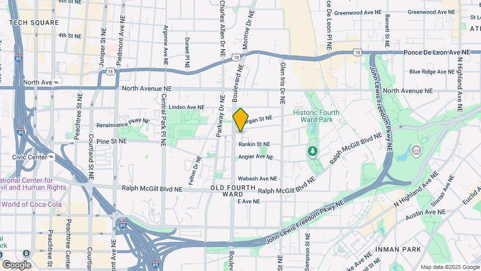 501 Boulevard NE Mapa y Detalles de la Ubicación