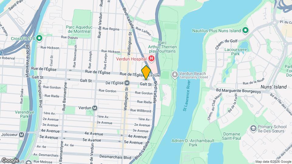 63 Galt Rue Map and Location Details