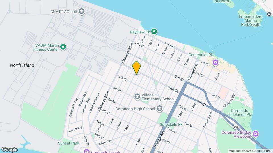 431 I Ave Map and Location Details