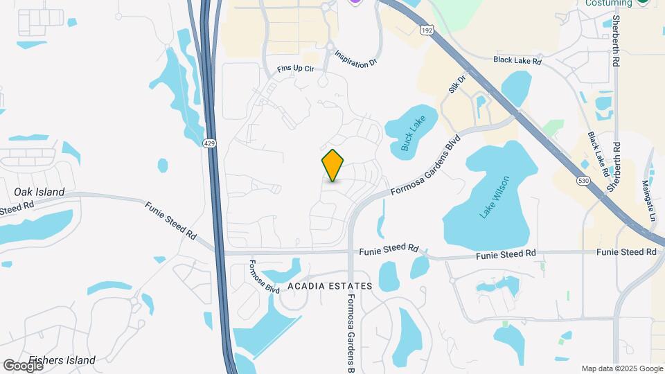 8045 Lost Shaker Ln Map and Location Details