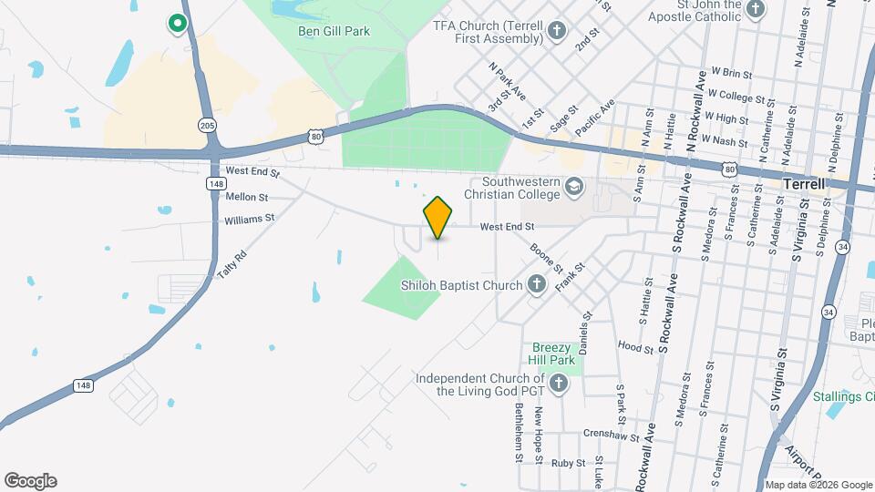110 Brooks Dr Mapa y Detalles de la Ubicación