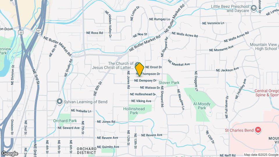 1242 NE Dempsey Dr Map and Location Details
