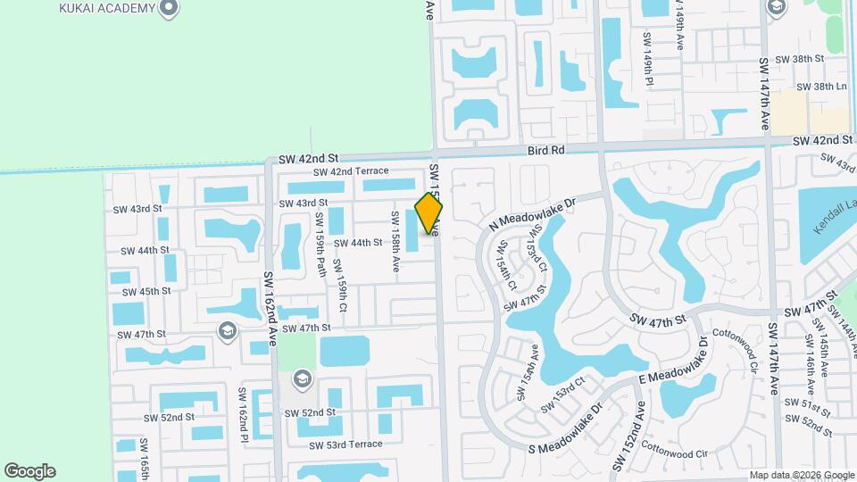 15721 SW 44th St Mapa y Detalles de la Ubicación