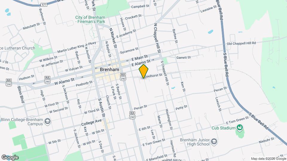 502 Dark St Map and Location Details