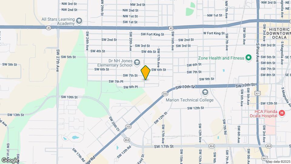 721 SW 19th Ave Map and Location Details