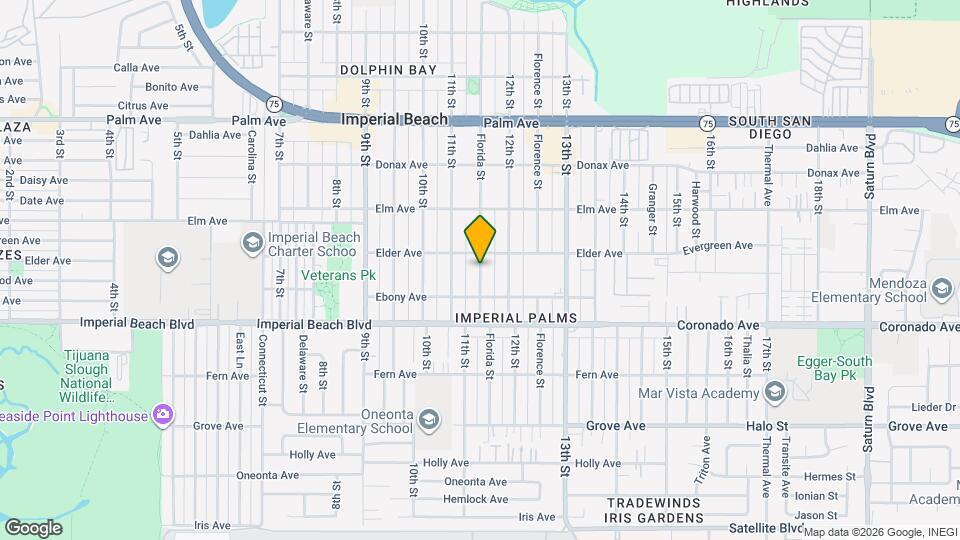 1013 Florida St Map and Location Details