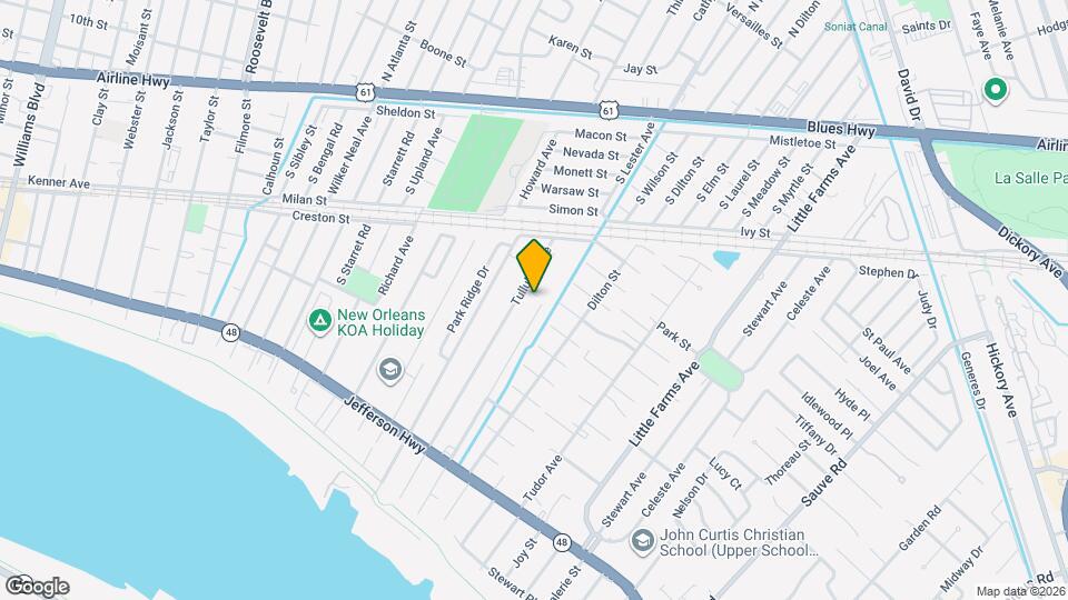 732 Arnold Ave Mapa y Detalles de la Ubicación