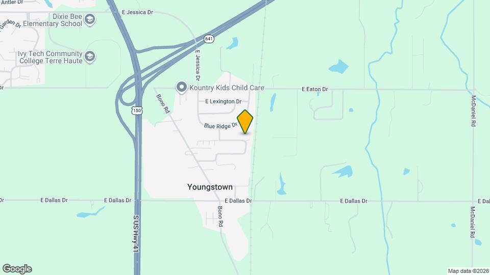 2460 E Clayton Dr Map and Location Details