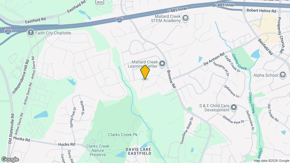 11526 Allen A Brown Rd Map and Location Details