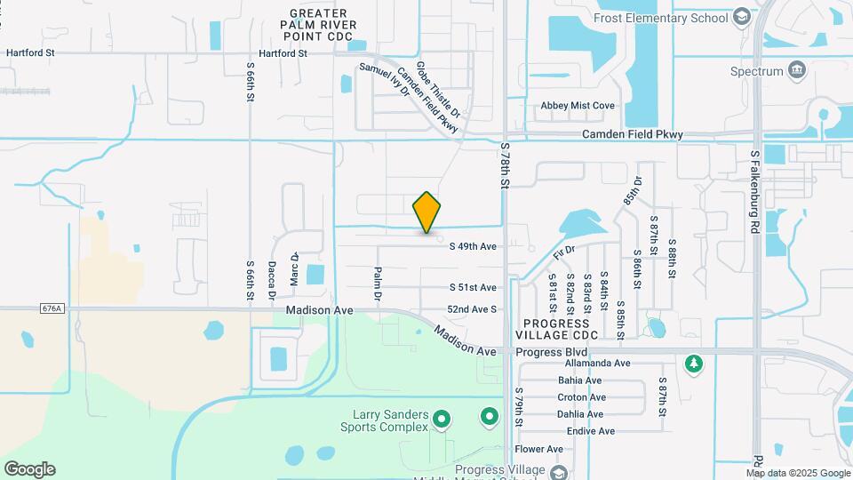 7335 Spring Snowflake Ave Map and Location Details