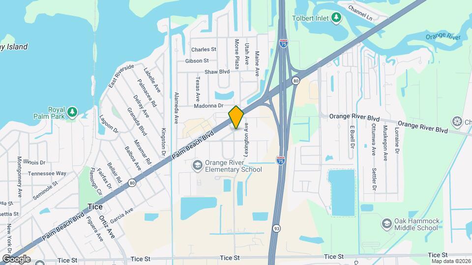 5194 Atlanta Ave Mapa y Detalles de la Ubicación