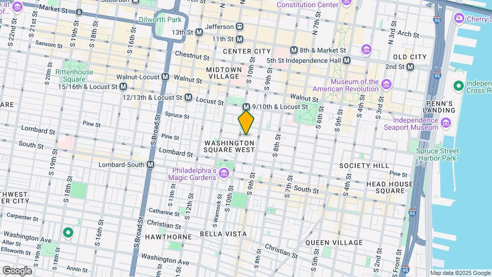 927 Clinton St Map and Location Details
